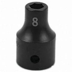 SK - Impact Socket - 1/2"DR 8MM IMPACT SOCKET - Industrial Tool & Supply