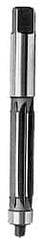 Made in USA - 19/32" Reamer Diam, 0.5575" Diam Straight Shank, 2-1/8" Flute Length, Hand Expansion Reamer - Industrial Tool & Supply