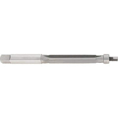 Value Collection - 5/8" Reamer Diam, 0.006 Max Expansion, Straight Shank, 3" Flute Length, Hand Expansion Reamer - Straight Flute, 7" OAL, Right Hand Cut, 6 Flutes, High Speed Steel - Industrial Tool & Supply