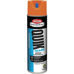 Krylon - 20 fl oz Orange Marking Paint - 50 to 60 Sq Ft Coverage, Water-Based Formula - Industrial Tool & Supply