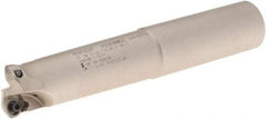 Iscar - 1" Cut Diam, 0.06" Max Depth, 1" Shank Diam, Weldon Shank Indexable High-Feed End Mill - Screw Holding Method, FF WOMT/WOCT, FF WOMW Insert, FF EW Toolholder, Through Coolant - Industrial Tool & Supply
