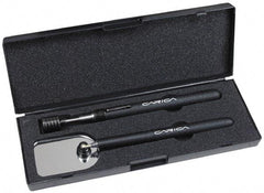 Mag-Mate - Inspection Mirror Sets Mirror Shape: Oval Features: None - Industrial Tool & Supply