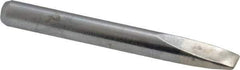 Hexacon Electric - 3/16 Inch Point, 1/4 Inch Tip Diameter, Semi Chisel Soldering Iron Tip - For Use with SI-24H - Exact Industrial Supply