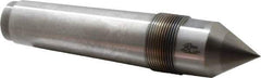 Riten - 1-3/4" Head Diam, Carbide-Tipped Steel Standard Point Solid Dead Center - 5MT Morse Taper, 1-3/4" Point Diam, 2-1/2" Point Length, 3-21/32" OAL - Industrial Tool & Supply