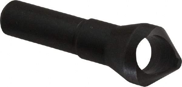 Weldon - 13/16" Head Diam, 1/2" Shank Diam, 82° High Speed Steel Countersink - Bright Finish, 2-5/8" OAL, Single End, Straight Shank, Right Hand Cut - Industrial Tool & Supply