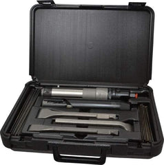 Ingersoll-Rand - 4,000 BPM, 1/4 NPT Inlet, Pneumatic Chiseling Hammer - 9 Inch Long, 368 LPM - Industrial Tool & Supply