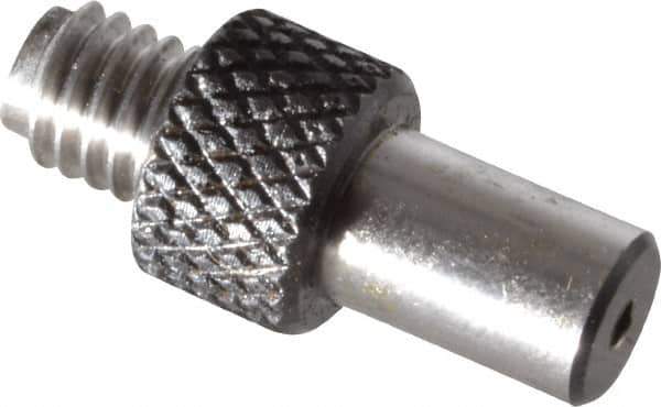 TE-CO - M6 x 1, 6.35mm Thread Length, 3/8 Inch Shaft Length, Tapped Hole Location Gage - Steel, 9.53mm Head Diameter, 22mm Overall Length - Industrial Tool & Supply