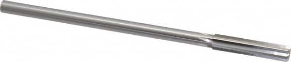 Made in USA - 0.374" High Speed Steel 6 Flute Chucking Reamer - Industrial Tool & Supply