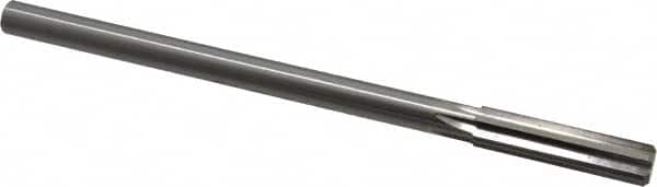 Made in USA - 0.4385" High Speed Steel 6 Flute Chucking Reamer - Industrial Tool & Supply