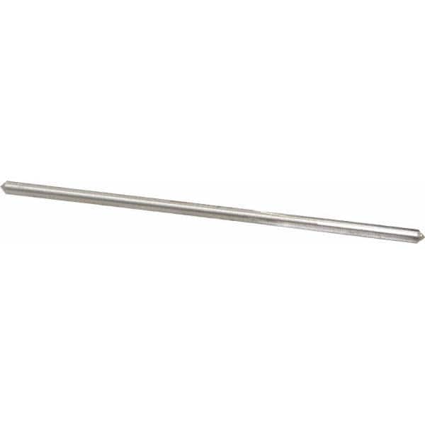 Made in USA - 0.123" High Speed Steel 4 Flute Dowel Pin Chucking Reamer - Industrial Tool & Supply