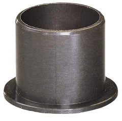 Igus - 1-1/4" Inside x 1-13/32" Outside Diam, Thermoplastic Sleeve Bearing - 1-11/16" Outside Diam, 0.078" Flange Thickness, 1-1/2" OAL - Industrial Tool & Supply