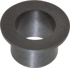 Igus - 1/2" Inside x 19/32" Outside Diam, Thermoplastic Sleeve Bearing - 7/8" Outside Diam, 0.046" Flange Thickness, 1/2" OAL - Industrial Tool & Supply