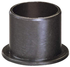 Igus - 5/16" Inside x 3/8" Outside Diam, Thermoplastic Sleeve Bearing - 9/16" Outside Diam, 0.032" Flange Thickness, 1/4" OAL - Industrial Tool & Supply