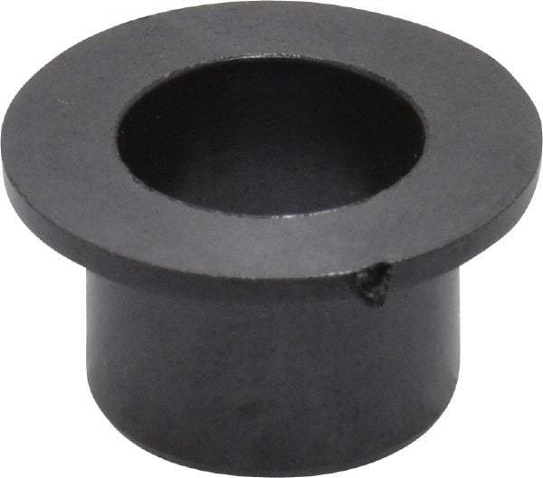 Igus - 3/8" Inside x 15/32" Outside Diam, Thermoplastic Sleeve Bearing - 11/16" Outside Diam, 0.046" Flange Thickness, 3/8" OAL - Industrial Tool & Supply