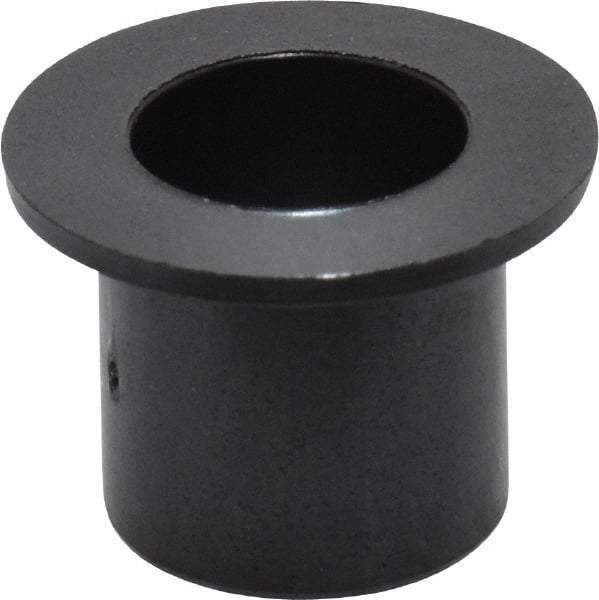 Igus - 3/8" Inside x 15/32" Outside Diam, Thermoplastic Sleeve Bearing - 11/16" Outside Diam, 0.046" Flange Thickness, 1/2" OAL - Industrial Tool & Supply