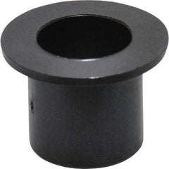 Igus - 3/8" Inside x 15/32" Outside Diam, Thermoplastic Sleeve Bearing - 11/16" Outside Diam, 0.046" Flange Thickness, 1/2" OAL - Industrial Tool & Supply