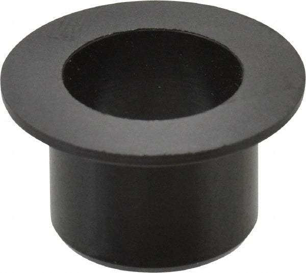 Igus - 1/2" Inside x 19/32" Outside Diam, Thermoplastic Sleeve Bearing - 7/8" Outside Diam, 0.046" Flange Thickness, 1/2" OAL - Industrial Tool & Supply
