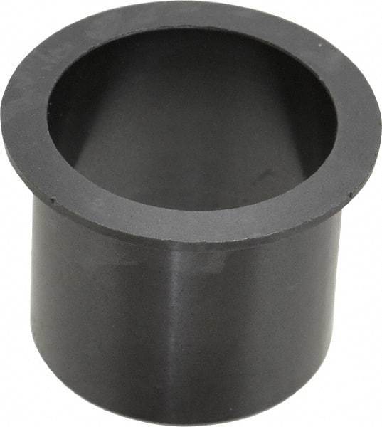 Igus - 1-1/2" Inside x 1-21/32" Outside Diam, Thermoplastic Sleeve Bearing - 2" Outside Diam, 0.078" Flange Thickness, 1-1/2" OAL - Industrial Tool & Supply