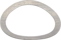 Gardner Spring - 0.243" ID x 0.305" OD, Grade 302 Stainless Steel Wave Disc Spring - 0.007" Thick, 0.03" Overall Height, 0.015" Deflection, 0.75 Lb at Deflection - Industrial Tool & Supply
