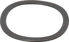 Gardner Spring - 0.397" ID x 0.484" OD, Grade 1074-1095 Steel Wave Disc Spring - 0.009" Thick, 0.029" Overall Height, 0.02" Deflection, 4 Lb at Deflection - Industrial Tool & Supply