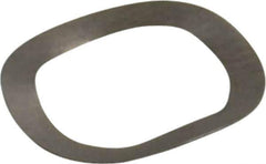 Gardner Spring - 0.35" ID x 0.492" OD, Grade 302 Stainless Steel Wave Disc Spring - 0.007" Thick, 0.035" Overall Height, 0.02" Deflection, 4 Lb at Deflection - Industrial Tool & Supply