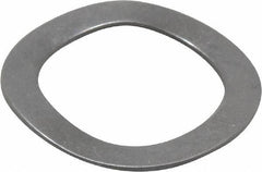 Gardner Spring - 0.44" ID x 0.618" OD, Grade 1074-1095 Steel Wave Disc Spring - 0.008" Thick, 0.04" Overall Height, 0.025" Deflection, 4 Lb at Deflection - Industrial Tool & Supply