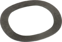 Gardner Spring - 0.531" ID x 0.734" OD, Grade 1074-1095 Steel Wave Disc Spring - 0.009" Thick, 0.05" Overall Height, 0.03" Deflection, 5.5 Lb at Deflection - Industrial Tool & Supply