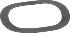 Gardner Spring - 0.65" ID x 0.855" OD, Grade 1074-1095 Steel Wave Disc Spring - 0.01" Thick, 0.06" Overall Height, 0.03" Deflection, 5.5 Lb at Deflection - Industrial Tool & Supply