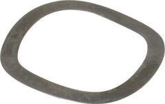 Gardner Spring - 0.719" ID x 0.925" OD, Grade 1074 Steel Wave Disc Spring - 0.01" Thick, 0.066" Overall Height, 0.033" Deflection, 7.5 Lb at Deflection - Industrial Tool & Supply