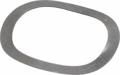 Gardner Spring - 0.839" ID x 1.08" OD, Grade 1074 Steel Wave Disc Spring - 0.012" Thick, 0.073" Overall Height, 0.036" Deflection, 10 Lb at Deflection - Industrial Tool & Supply