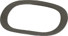 Gardner Spring - 0.901" ID x 1.159" OD, Grade 1074 Steel Wave Disc Spring - 0.013" Thick, 0.08" Overall Height, 0.04" Deflection, 12 Lb at Deflection - Industrial Tool & Supply
