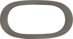 Gardner Spring - 0.961" ID x 1.235" OD, Grade 1074 Steel Wave Disc Spring - 0.014" Thick, 0.087" Overall Height, 0.043" Deflection, 15 Lb at Deflection - Industrial Tool & Supply