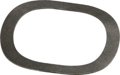 Gardner Spring - 2.42" ID x 3.118" OD, Grade 1074 Steel Wave Disc Spring - 0.035" Thick, 0.207" Overall Height, 0.104" Deflection, 88 Lb at Deflection - Industrial Tool & Supply