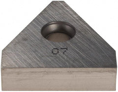 Iscar - 240605XNUW Grade IC07, 24.5mm Cutting Width Carbide Grooving Insert - Neutral, Uncoated - Industrial Tool & Supply