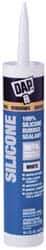DAP - 10.1 oz Tube White RTV Silicone Joint Sealant - -40 to 400°F Operating Temp, 10 to 20 min Tack Free Dry Time, 24 hr Full Cure Time - Industrial Tool & Supply