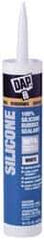 DAP - 10.1 oz Tube White RTV Silicone Joint Sealant - -40 to 400°F Operating Temp, 10 to 20 min Tack Free Dry Time, 24 hr Full Cure Time - Industrial Tool & Supply