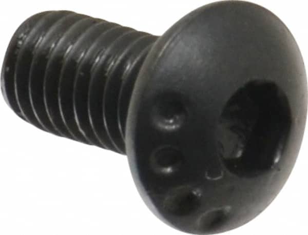 Made in USA - M3x0.50 Metric Coarse Hex Socket Button Cap Screw - Industrial Tool & Supply