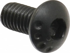Made in USA - M3x0.50 Metric Coarse Hex Socket Button Cap Screw - Industrial Tool & Supply