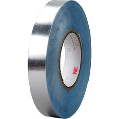 3M - 36 Yd x 6" x 8 mil Silver Aluminum Foil Tape - Industrial Tool & Supply