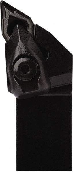 Seco - DDJN, Left Hand Cut, 93° Lead Angle, 1" Shank Height x 1" Shank Width, Negative Rake Indexable Turning Toolholder - 6" OAL, DNMG 432 Insert Compatibility, Series Dual Clamp - Industrial Tool & Supply