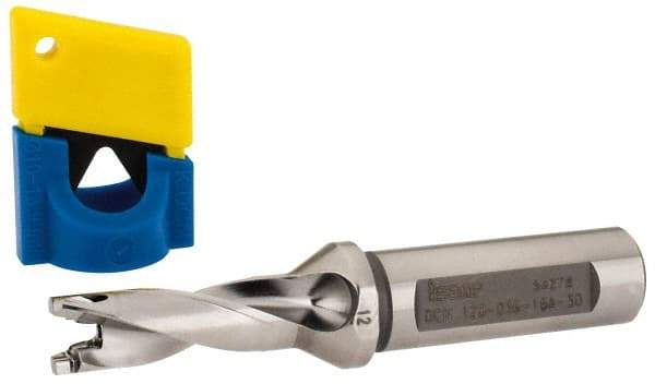 Iscar - 12 to 12.4mm Diam, 3xD, 36mm Max Depth, 16mm Shank Diam, 101mm OAL, Replaceable Tip Drill - FCP, ICK, ICK-2M, ICM, ICN, ICP, ICP-2M Insert, 12 Seat Size, DCN Toolholder, Series SumoCham - Industrial Tool & Supply