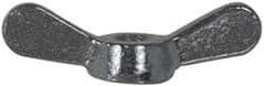 Made in USA - 5/16-18 UNC, Uncoated, Iron Standard Wing Nut - Grade 32510, 3" Wing Span, 3/4" Wing Span, 1" Base Diam - Industrial Tool & Supply