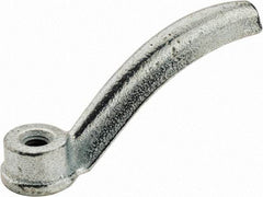 Value Collection - 3/8-16, #2, Ductile Iron Adjustable Clamping Handle Nut - 1" Flange OD - Industrial Tool & Supply
