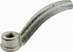 Value Collection - 7/16-14, #3, Ductile Iron Adjustable Clamping Handle Nut - 1" Flange OD - Industrial Tool & Supply