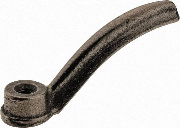 Value Collection - 3/8-16, #2, Ductile Iron Adjustable Clamping Handle Nut - 1" Flange OD - Industrial Tool & Supply