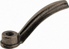 Value Collection - 3/8-16, #2, Ductile Iron Adjustable Clamping Handle Nut - 1" Flange OD - Industrial Tool & Supply