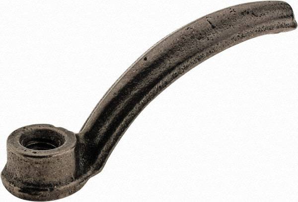 Value Collection - 1/2-13, #4, Ductile Iron Adjustable Clamping Handle Nut - 1-1/8" Flange OD - Industrial Tool & Supply