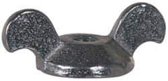 Value Collection - 5/16-18 UNC, Zinc Plated, Steel Standard Wing Nut - Grade 1015-1025, 1-1/2" Wing Span, 9/16" Wing Span, 7/8" Base Diam - Industrial Tool & Supply