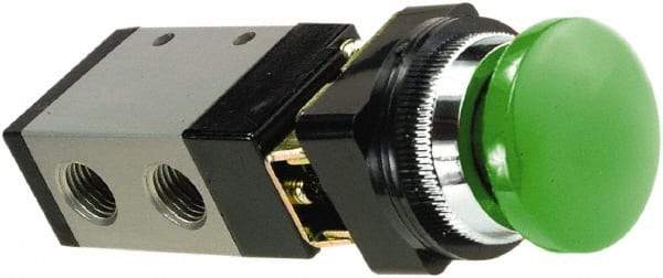 ARO/Ingersoll-Rand - Manually Operated Valves   Valve Type: Manual Mechanical    Actuator Type: Palm Button/Spring - Industrial Tool & Supply