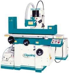 Clausing - 20 Inch Long x 10 Inch Wide Table, 5 to 25 m per Min, 3 Phase, Automatic Floor Machine Surface Grinder - 3 hp, 3,450 RPM Spindle Speed, 230/460 Volts, 95 Inch Overall Length, 1-1/4 Inch Arbor Hole Diameter - Industrial Tool & Supply